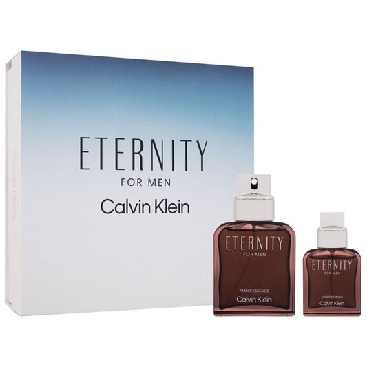 Calvin Klein Eternity Amber Essence for Men dovanų rinkinys Parfum 100 ml ir Parfum 30 ml