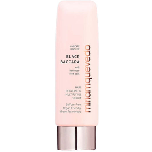 Miriam Quevedo Black Baccara hair restorative and propagating serum is a hair restoration and growth serum.