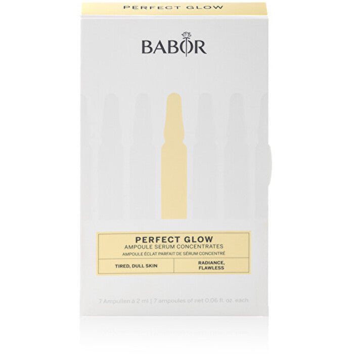 „Babor Perfect Glow“ ampulių koncentratai (7 x 2 ml) – skaistinančios odos ampulės