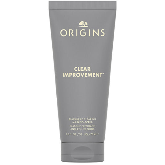 Origins Clear Improvement Blackhead Cleaning Mask-To-Scrub – valomoji kaukė probleminei odai