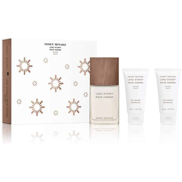Issey Miyake L'Eau D'Issey Pour Homme Vetiver Gift Set EDT 50 ml and shower gel 2 x 50 ml