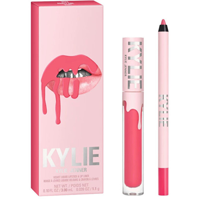 Kylie Cosmetics Velvet Liquid Lūpdažis + Lip Liner Set - Dekoratyvinės kosmetikos rinkinys