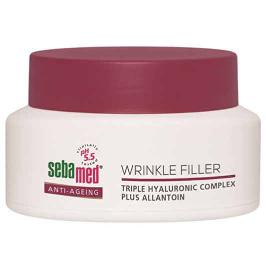 Sebamed Anti-Aging Wrinkle Filler - kremas nuo raukšlių su hialurono rūgštimi