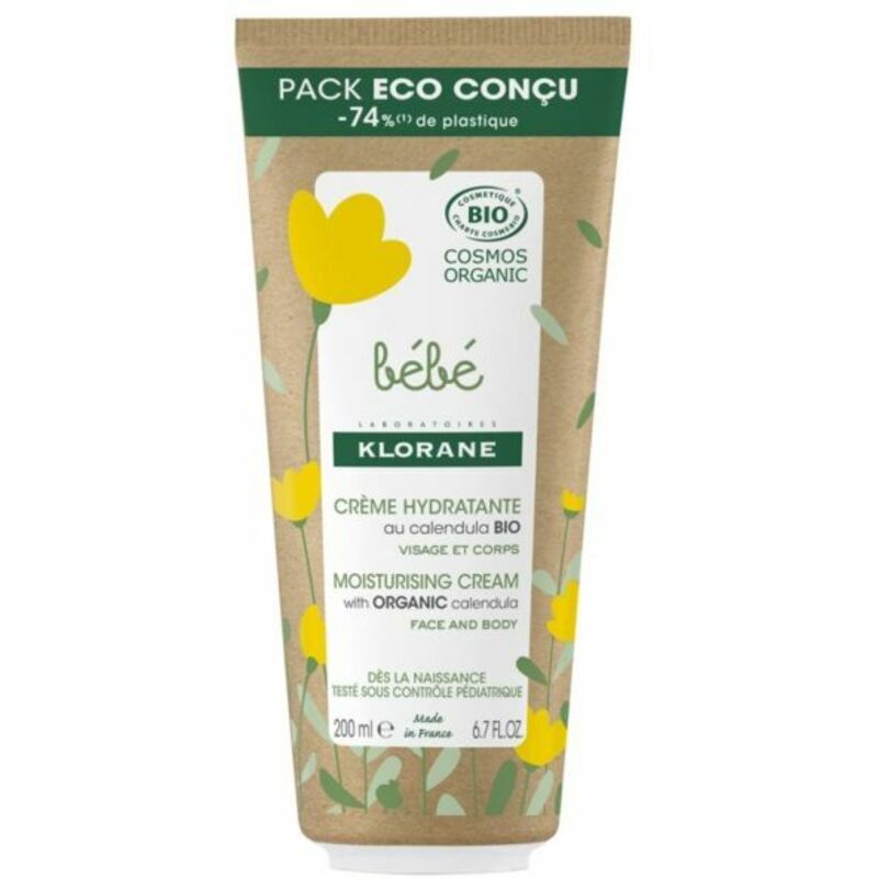 Klorane Bébé Bio Marigold drėkinamasis kremas - drėkinamasis kremas