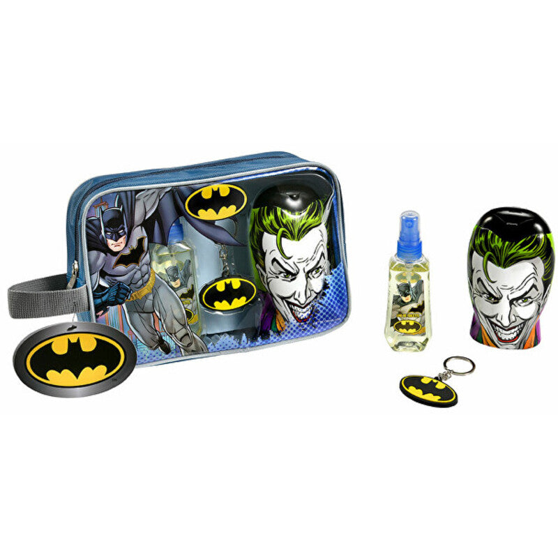 FRAGRANCES FOR CHILDREN Batman dovanų rinkinys EDT 90 ml, bath foam ir Šampūnas 2in1 300 ml ir Pakabukas