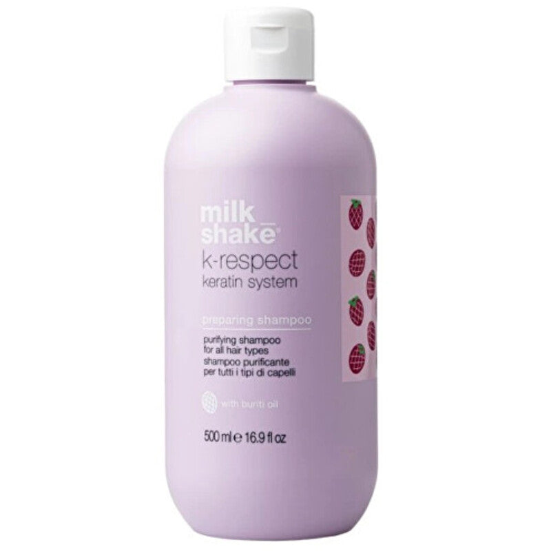 „Milk Shake K-Respect“ paruošiamasis šampūnas – valomasis šampūnas