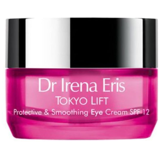 Dr Irena Eris Tokyo Lift Protective & Smoothing Eye Cream SPF 12 – dieninis ir naktinis kremas jautriai akių zonai
