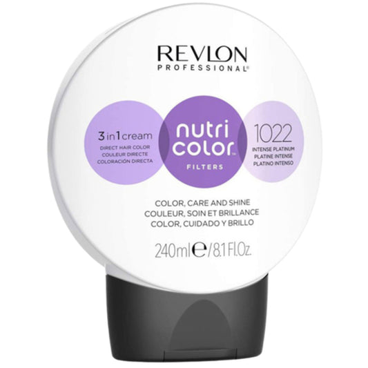 Revlon Professional Nutri Color Filters 3in1 kremas - Maitinamoji kaukė su spalvotais pigmentais atgaivinti spalvą 240 ml
