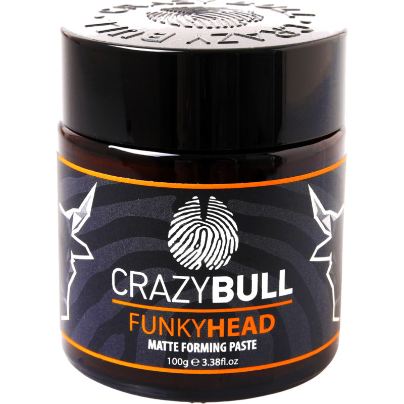 CrazyBull Funky Head Matte Forming Paste – formavimo pasta plaukams