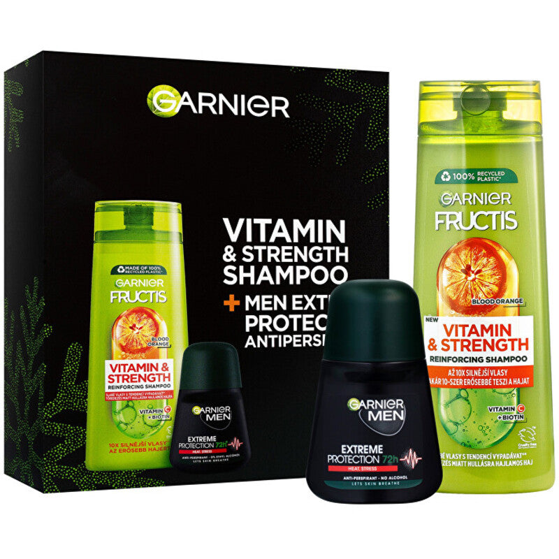 GARNIER Men Body Care Set - Dovanų kūno ir plaukų priežiūros rinkinys vyrams