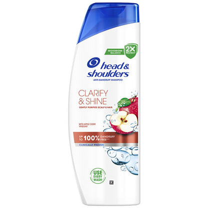 Head & Shoulders „Clarify & Shine“ šampūnas nuo pleiskanų – šampūnas nuo pleiskanų žvilgantiems plaukams