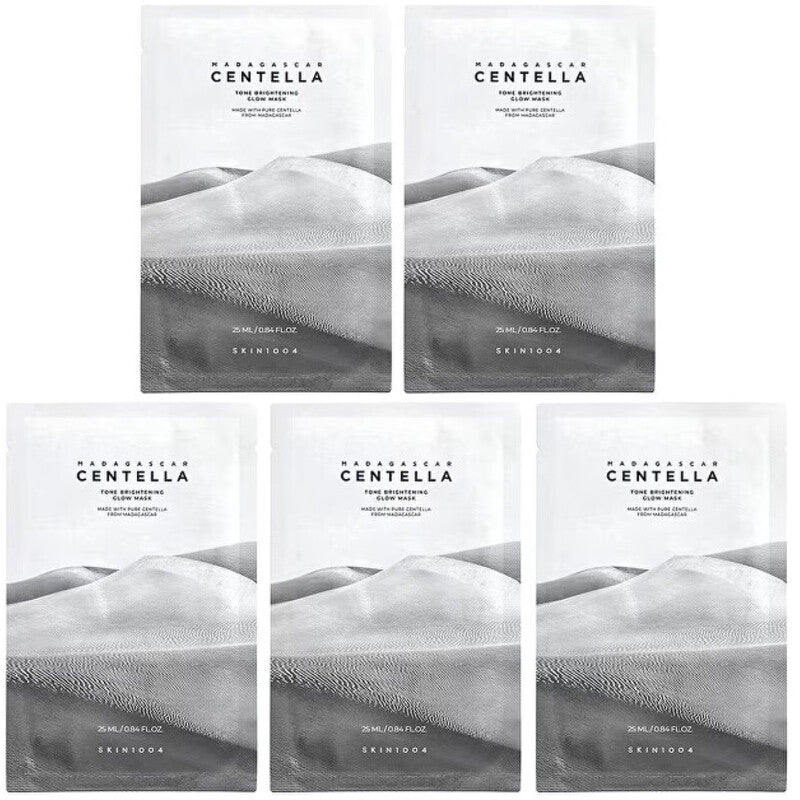 SKIN1004 Madagaskaro centelės rinkinys – skaistinamųjų veido kaukių rinkinys