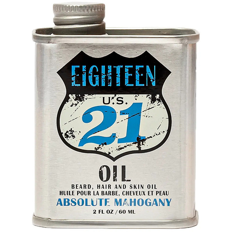 18.21 Man Made Barzdos, plaukų ir odos aliejus (absoliutus raudonmedžio) – universalus barzdos aliejus