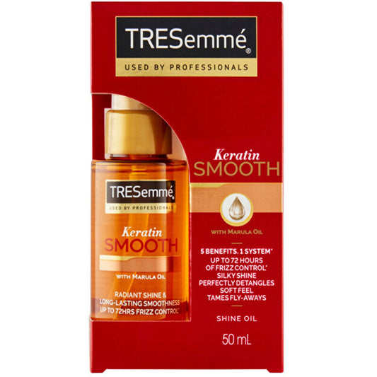 TRESemmé Keratin Smooth Shine Oil - Lyginamasis plaukų aliejus