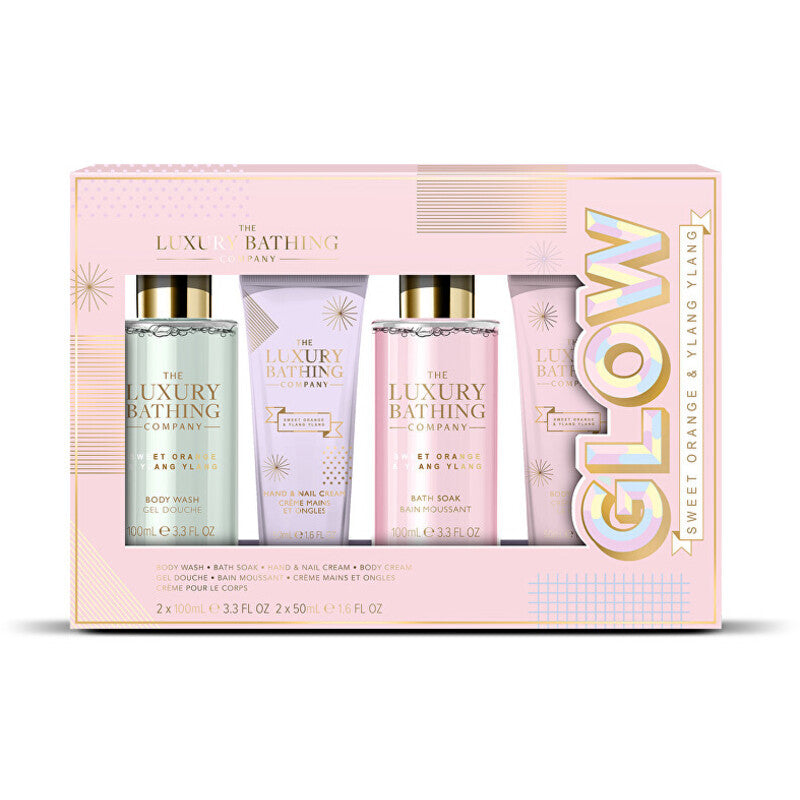 The Luxury Bathing Company Kūno priežiūros dovanų rinkinys (apelsinų ir ilang ilang)
