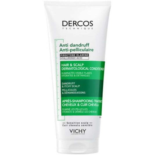 Vichy Dercos Anti-Druff Hair & Scalp Dermatological Conditioner - Stiprinamasis kondicionierius nuo pleiskanų