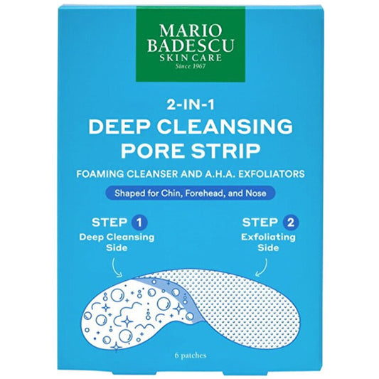 Mario Badescu 2 viename giluminio valymo porų juostelė (6 vnt.)