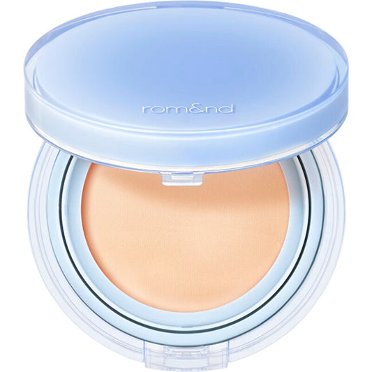 Rom&nd „Bare Water Cushion Foundation“ makiažo pagrindas – makiažo kempinėlė 20 g