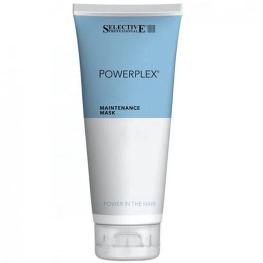 Selective Professional „Powerplex Maintenance Mask“ – maitinamoji kaukė plaukų minkštumui ir blizgesiui.