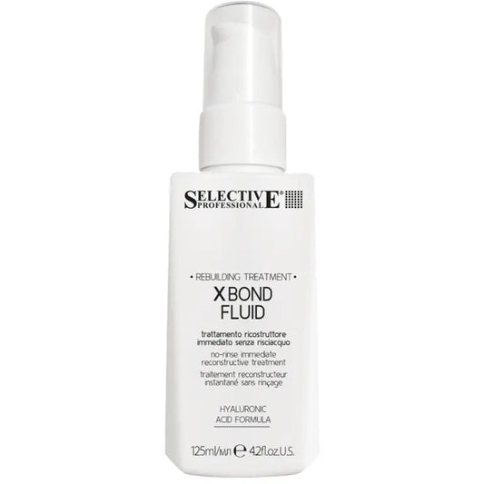 Selective Professional „Rebuilding Treatment X Bond Fluid“ – nenuplaunama priemonė plaukų skaiduloms stiprinti