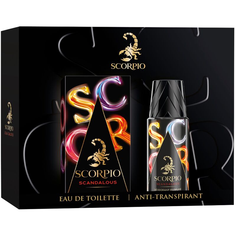 Scorpio Scandalous Gift Set EDT 75 ml and deospray 150 ml