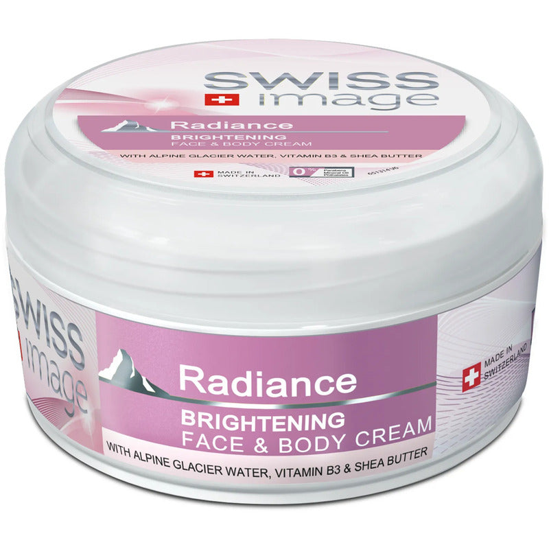 Swiss Image Kūno priežiūra „Radiance Brightening Face & Body Cream“ – skaistinamasis veido ir kūno kremas
