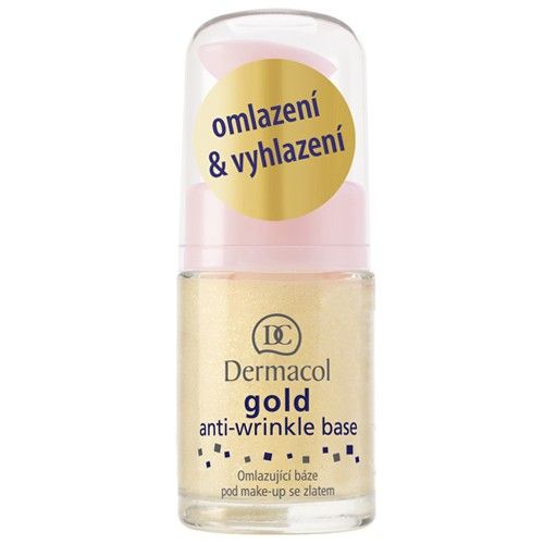 Dermacol Gold's anti-wrinkle base a rejuvenating makeup base with gold